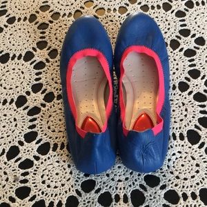 Skechers Blue & Pink Ballet Flats Size 9.5